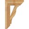 Ekena Millwork Funston Slat Rough Sawn Bracket, Western Red Cedar, 6"W x 22"D x 34"H BKT06X22X34FST06RWR - alternate 3